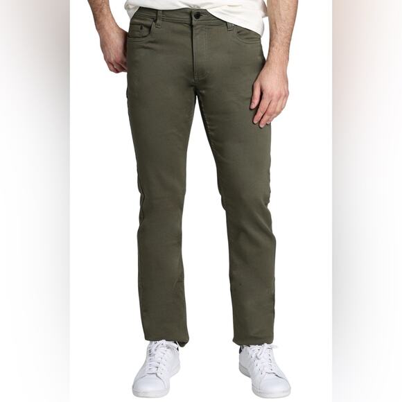 Jachs Traveler Stretch Straight Leg Pants Olive Size 38 X 32 - Picture 2 of 14